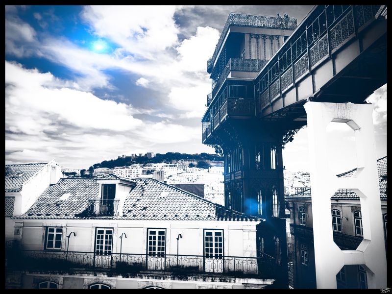 elevador de santa justa